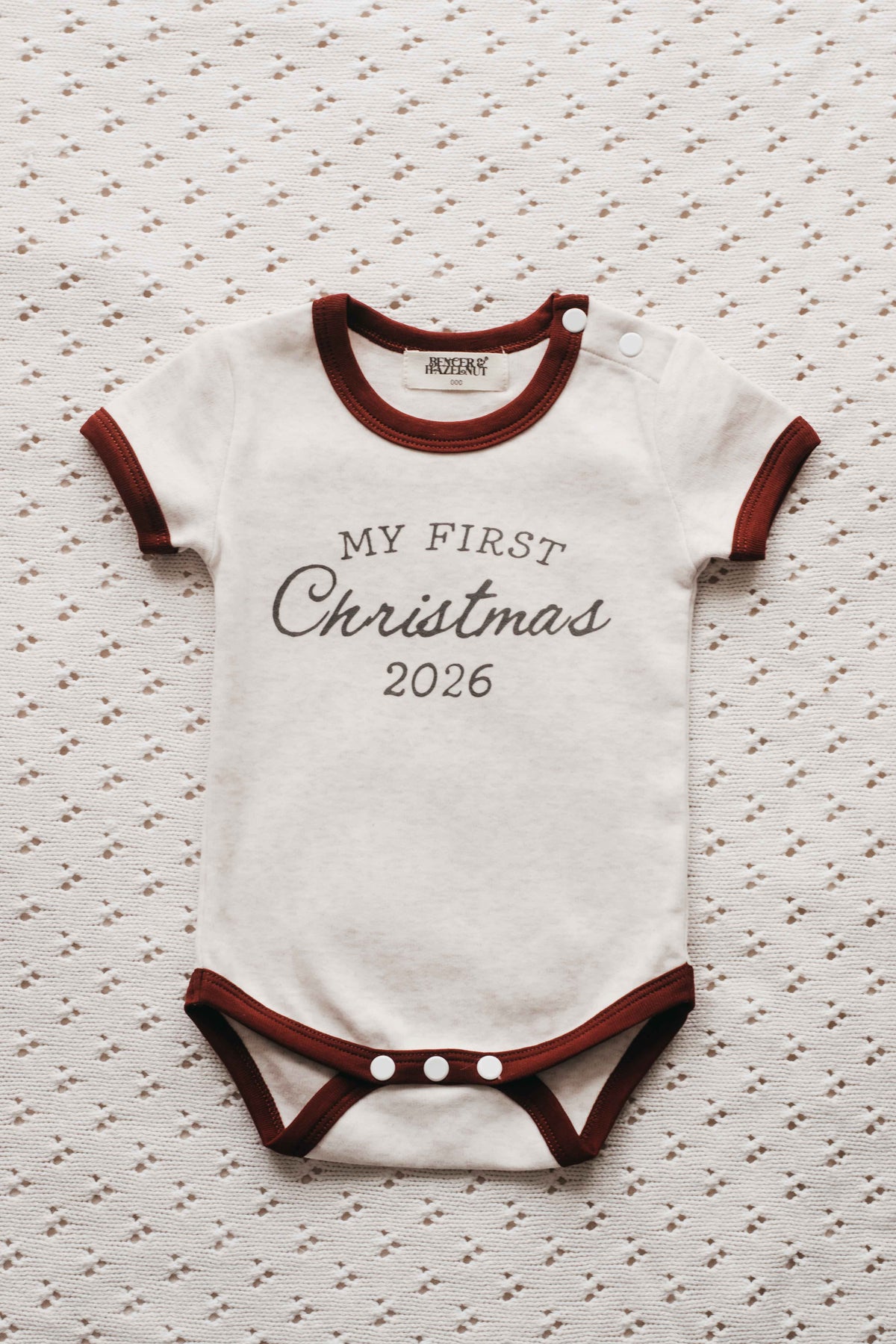 My First Christmas Bodysuit