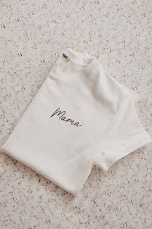 Mama Tee Off White