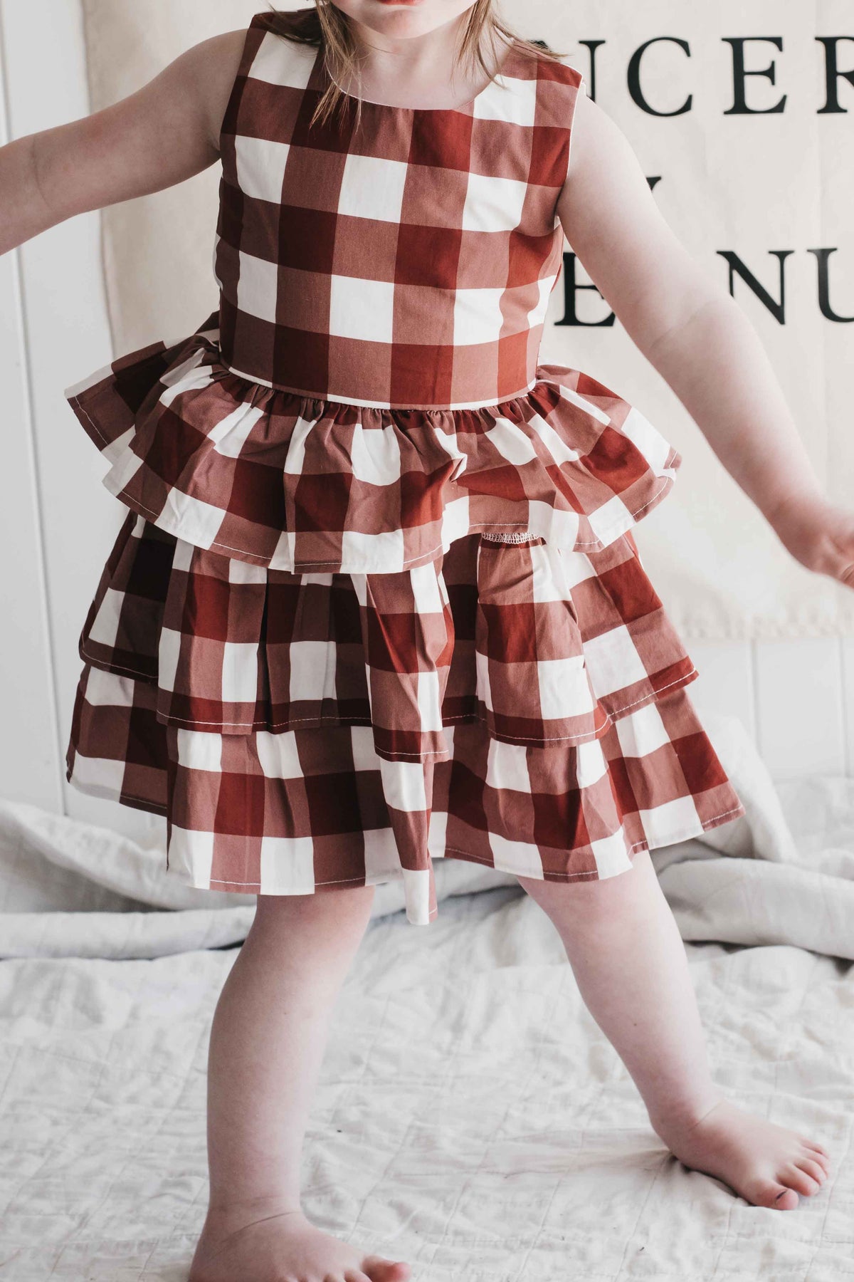 Playsuit/Dress - Gingham