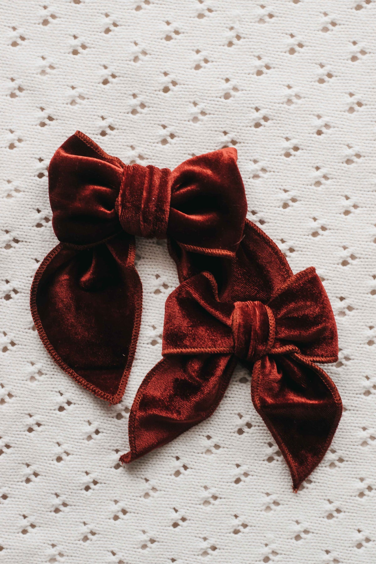 Red Velvet Bows/Bowties
