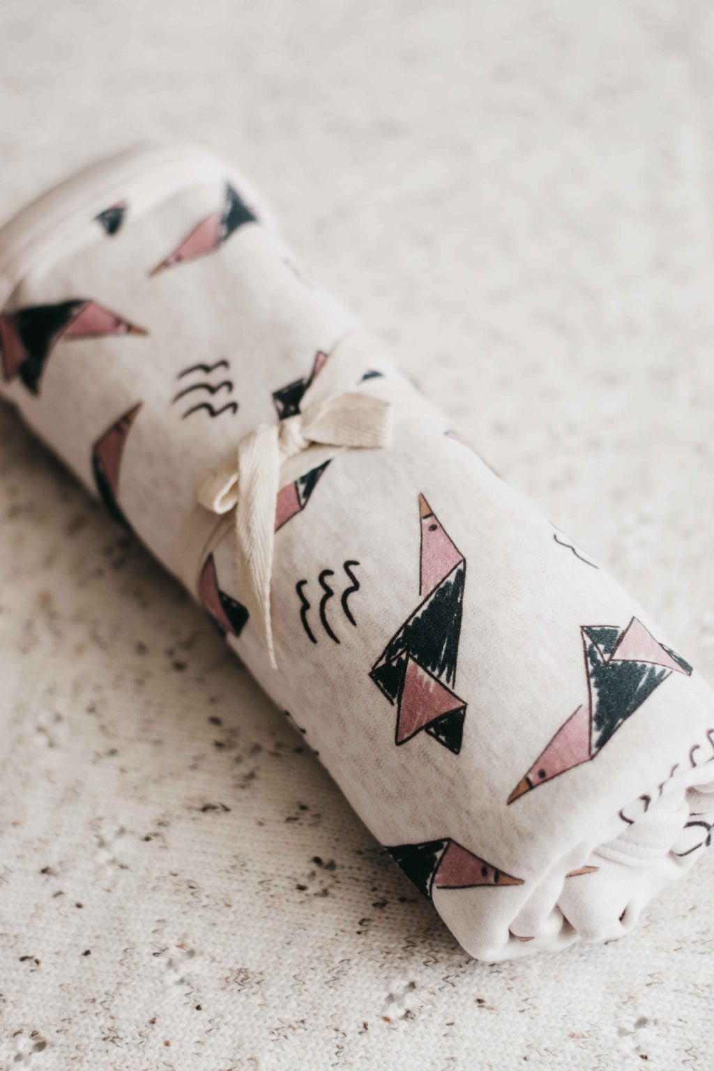 Jersey Swaddle: Spencer Origami