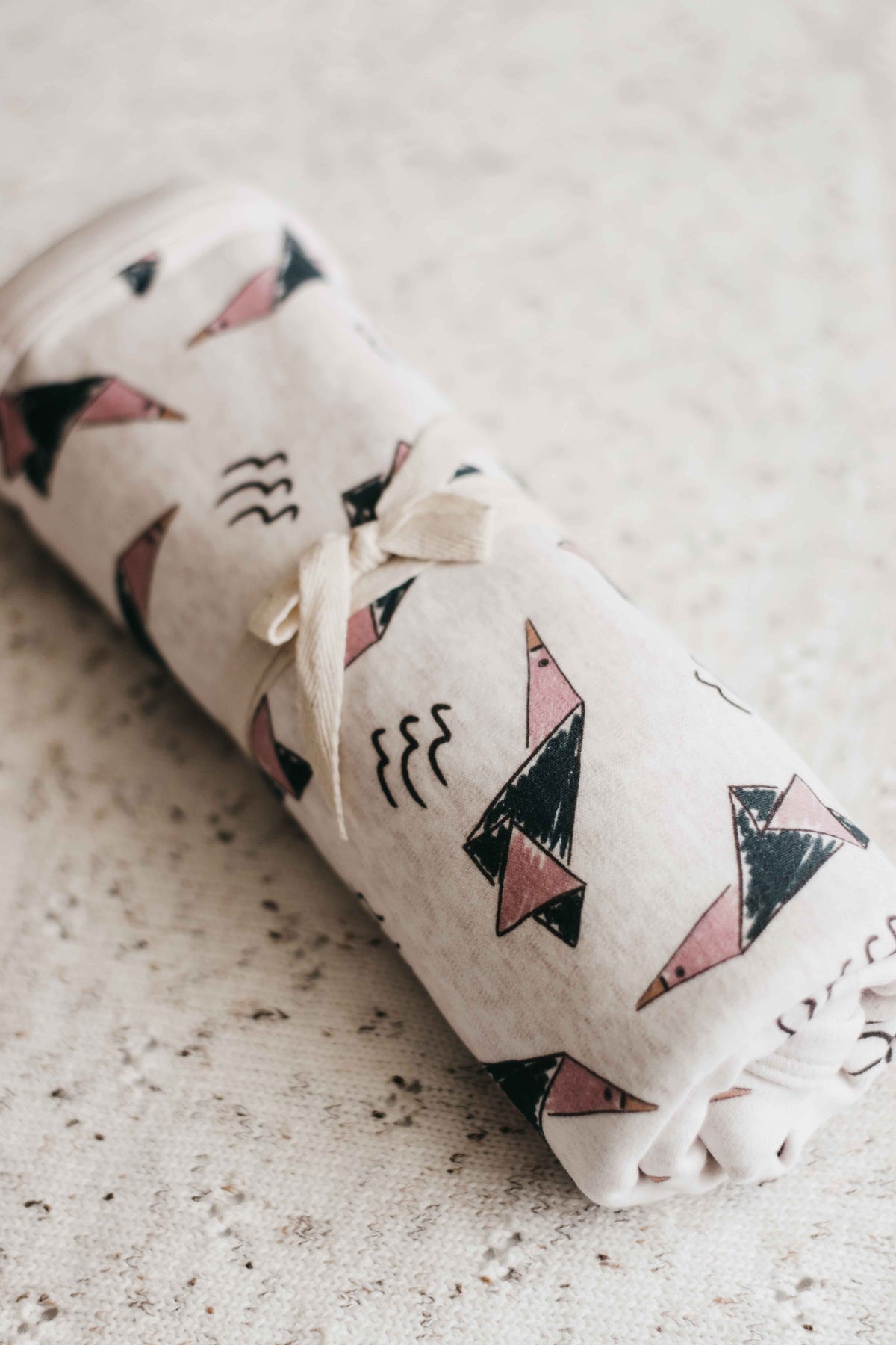 Jersey Swaddle: Spencer Origami