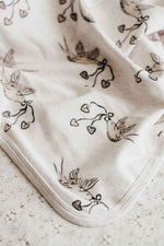 Jersey Swaddle - Swallow
