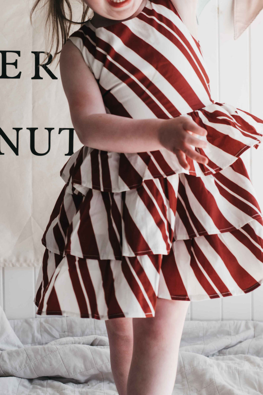 Playsuit/Dress - Candy Cane