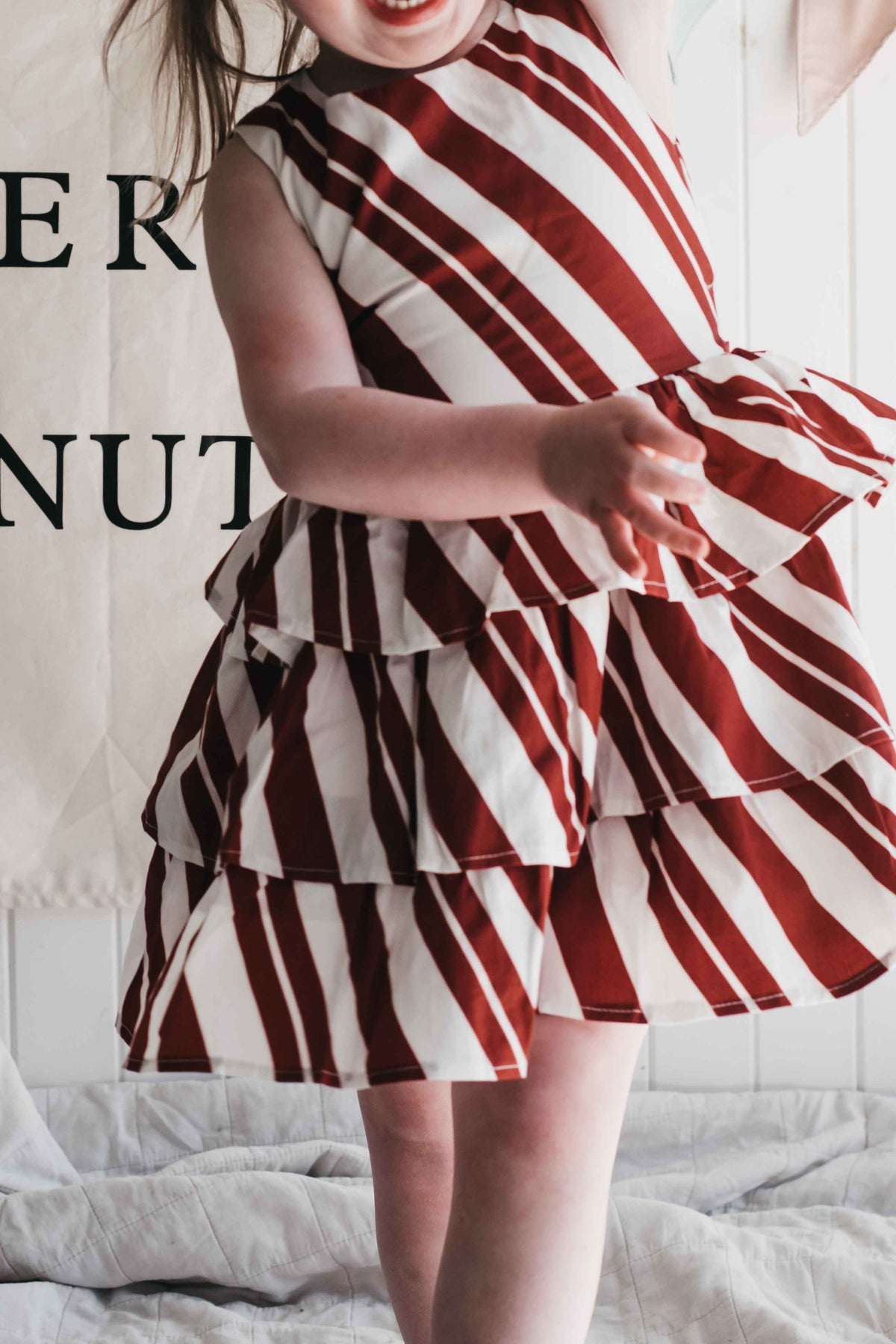 Playsuit/Dress - Candy Cane