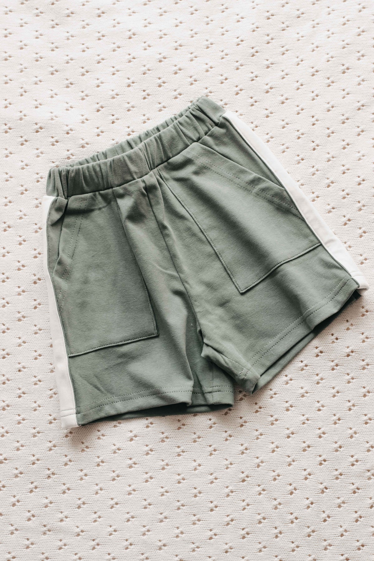 Jersey Shorts - Green & White