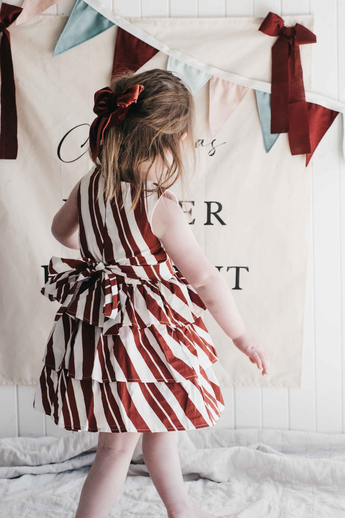 Playsuit/Dress - Candy Cane