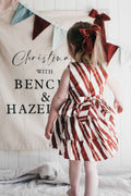 Playsuit/Dress - Candy Cane