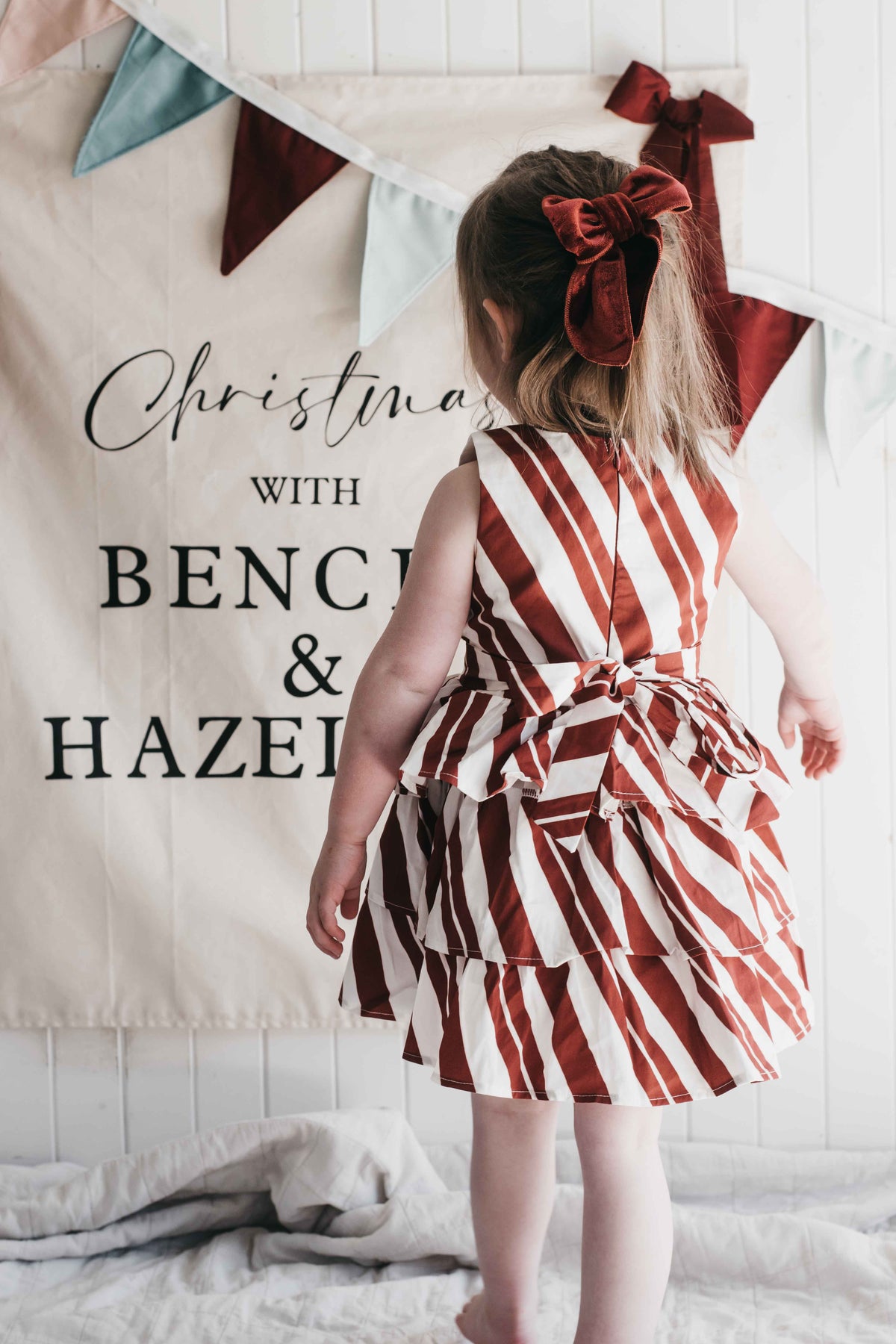 Playsuit/Dress - Candy Cane