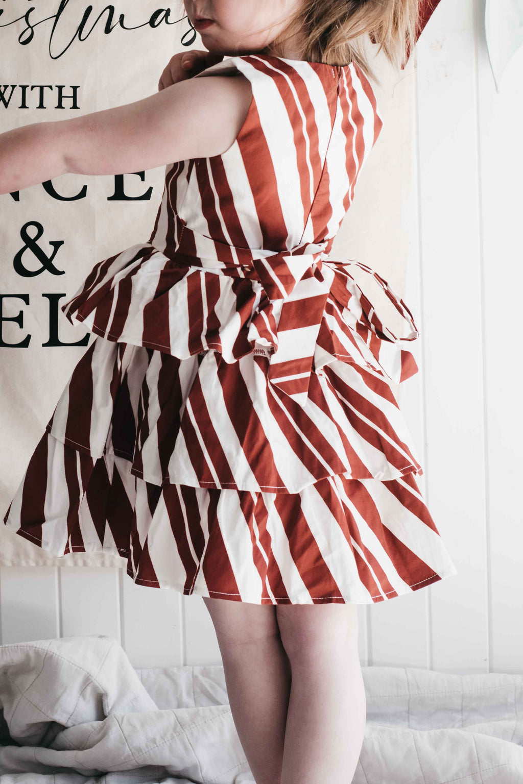 Playsuit/Dress - Candy Cane