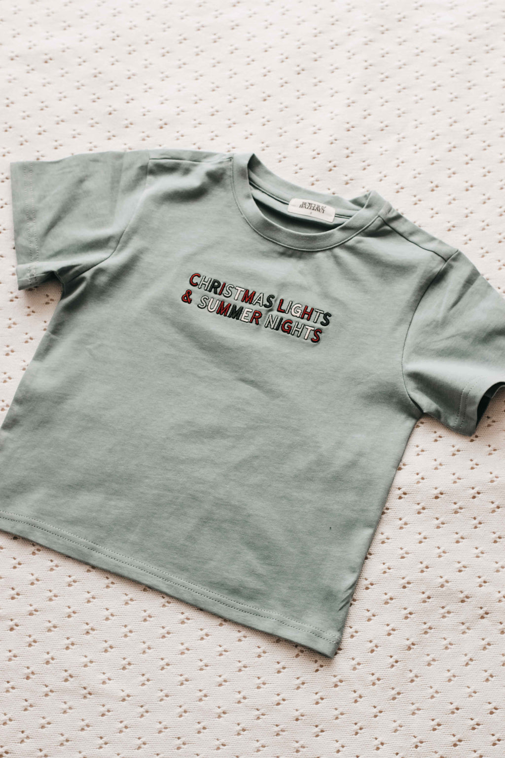 Kids Tee - Christmas Lights & Summer Nights