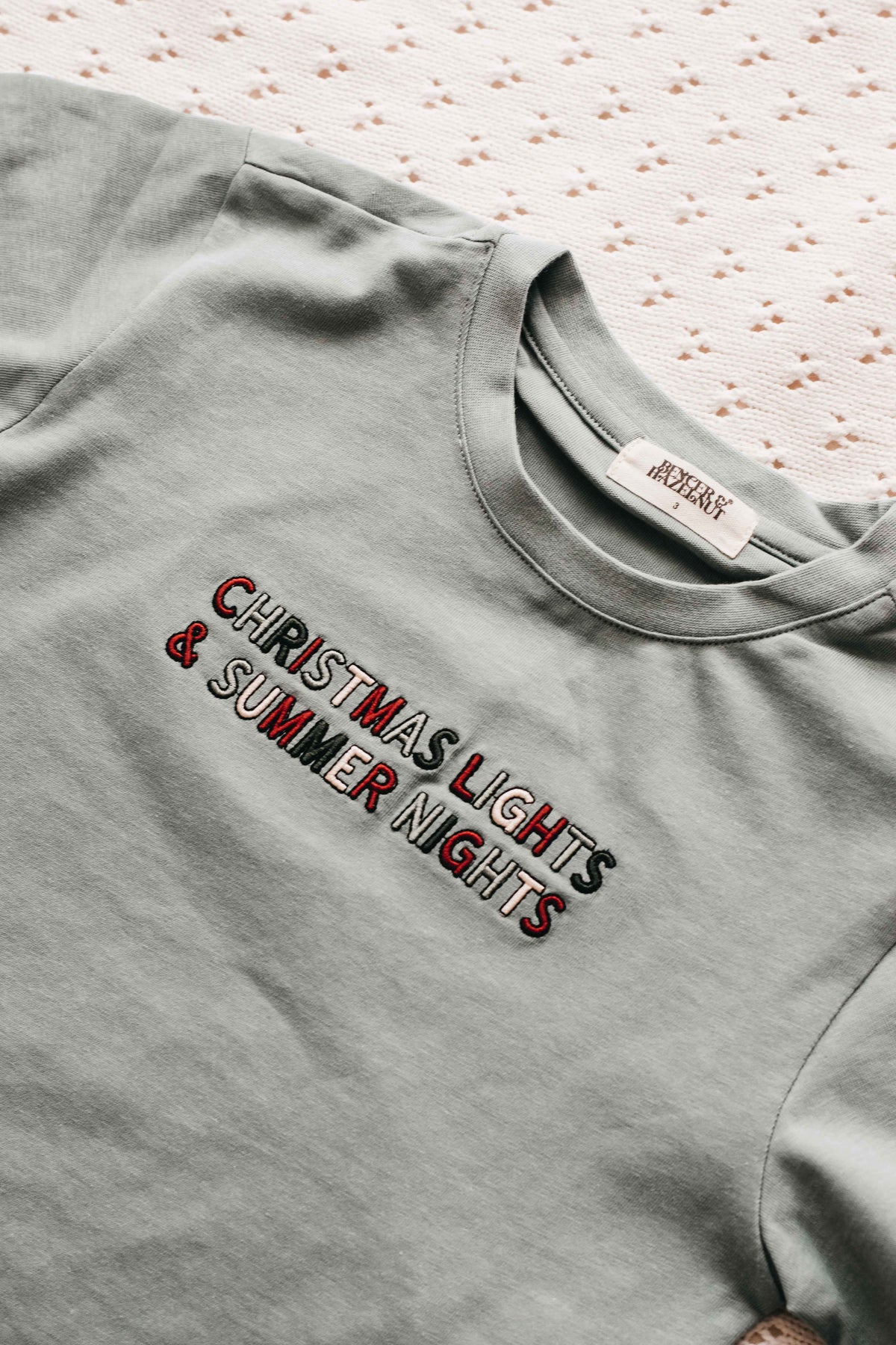 Kids Tee - Christmas Lights & Summer Nights
