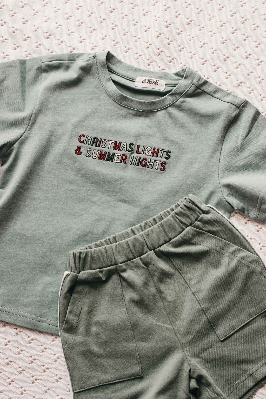 Kids Tee - Christmas Lights & Summer Nights