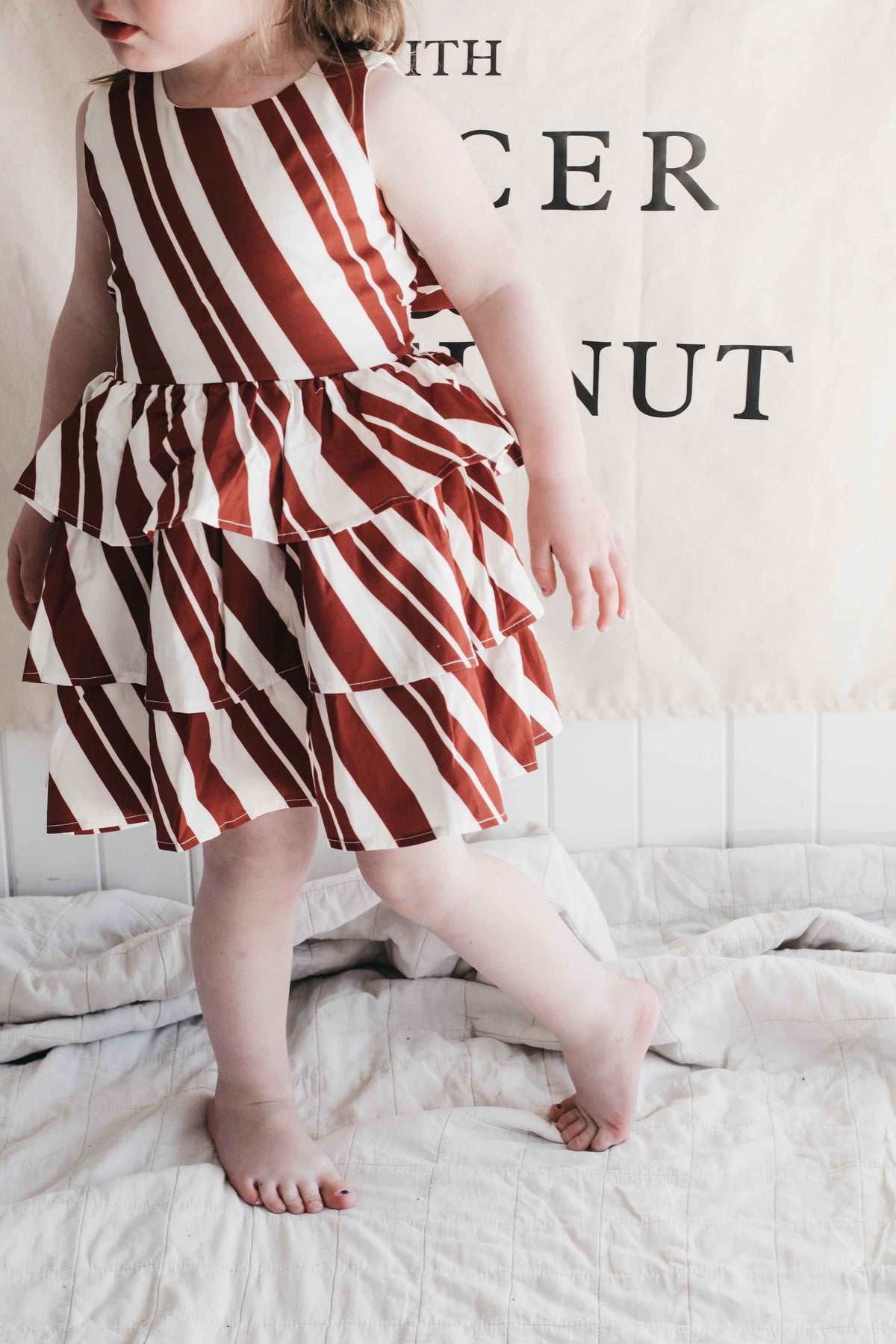 Playsuit/Dress - Candy Cane