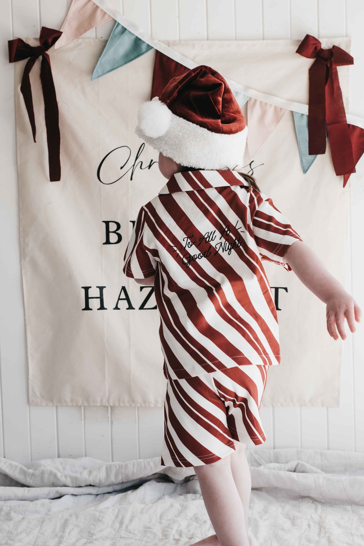 Kids Pyjama Set - Candy Cane