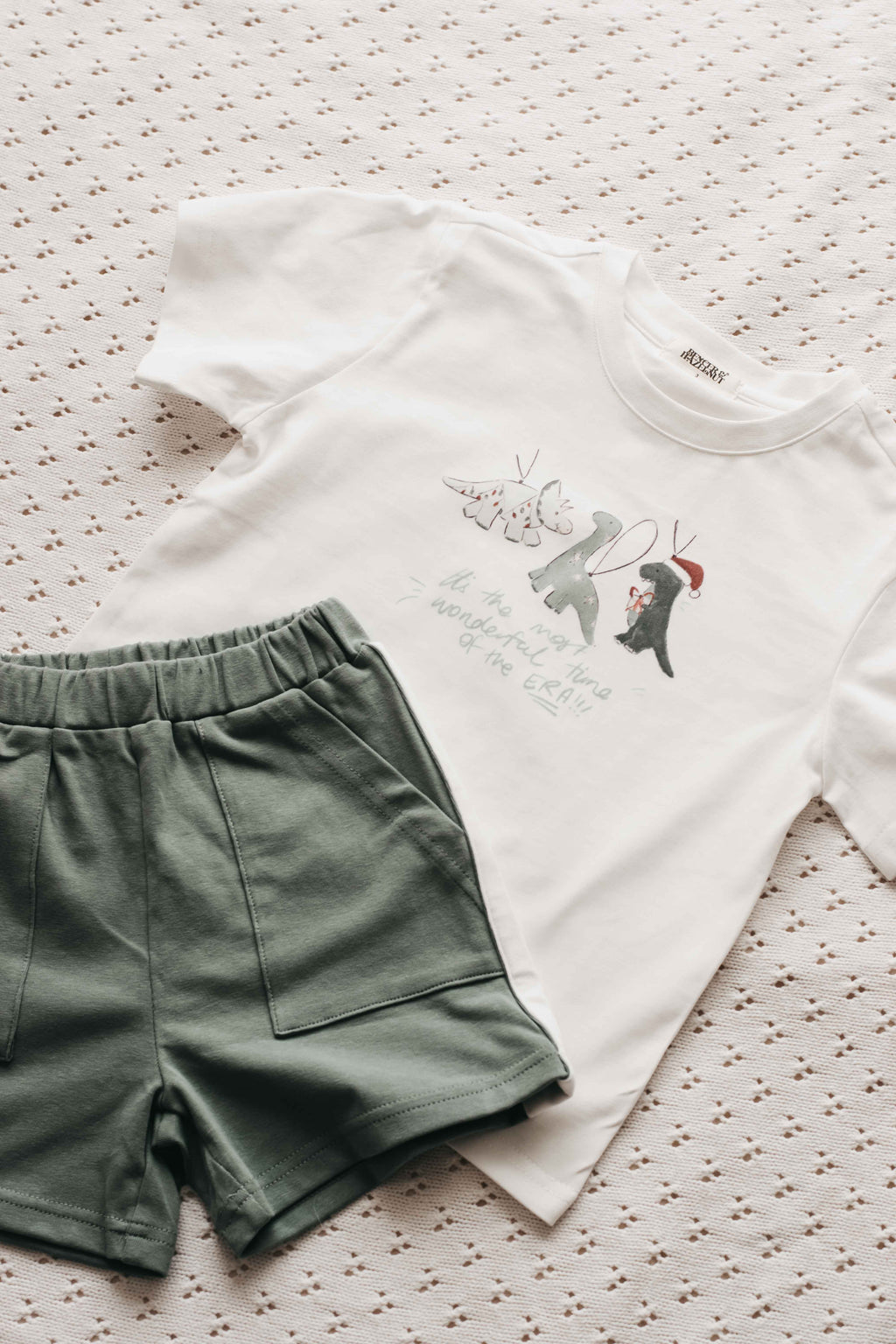 Jersey Shorts - Green & White