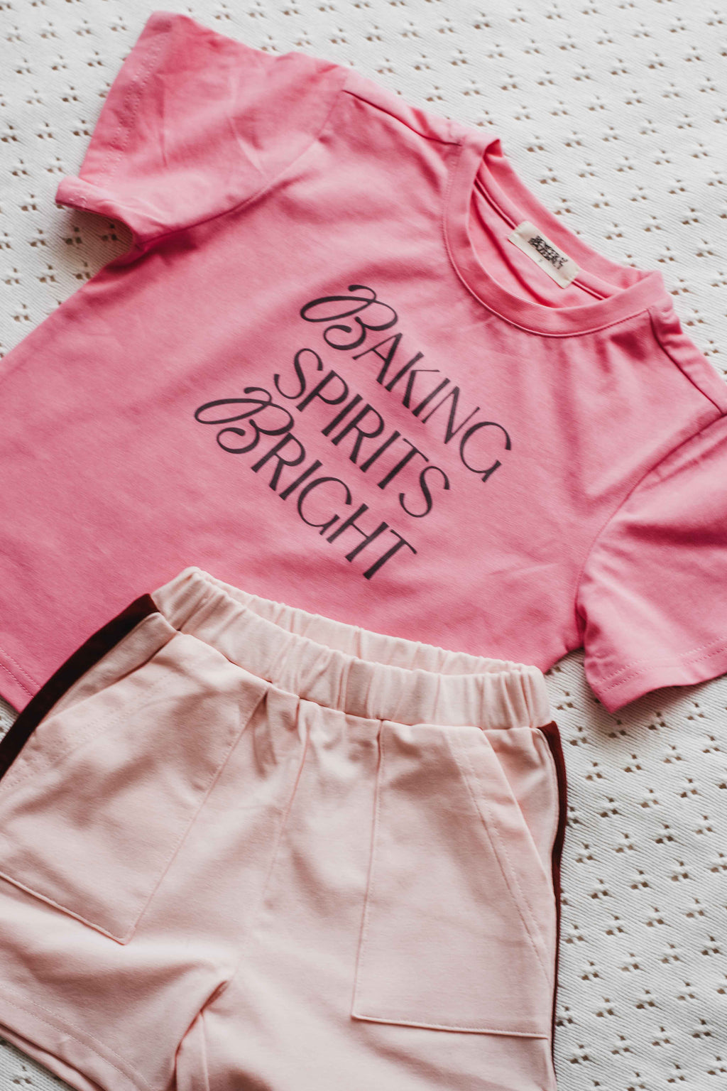 Kids Tee - Baking Spirits Bright Pink