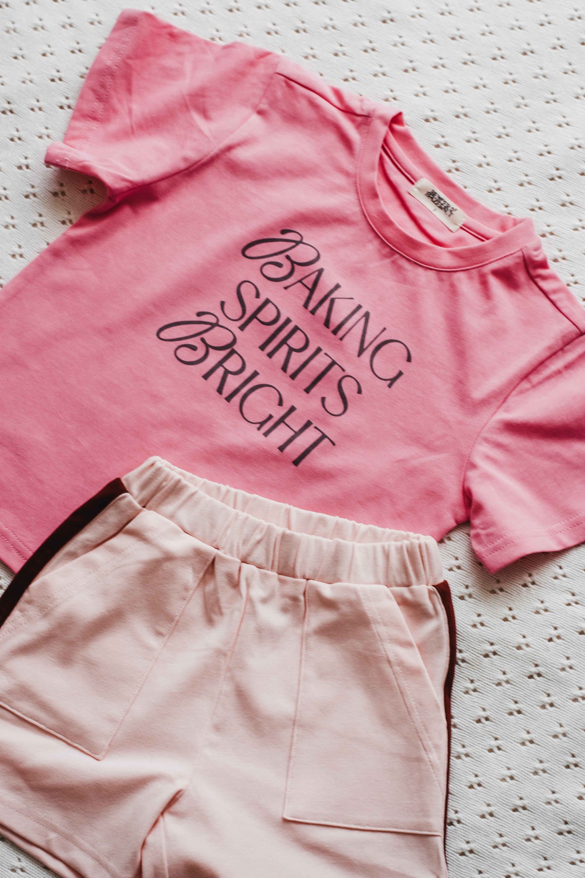 Kids Tee - Baking Spirits Bright Pink