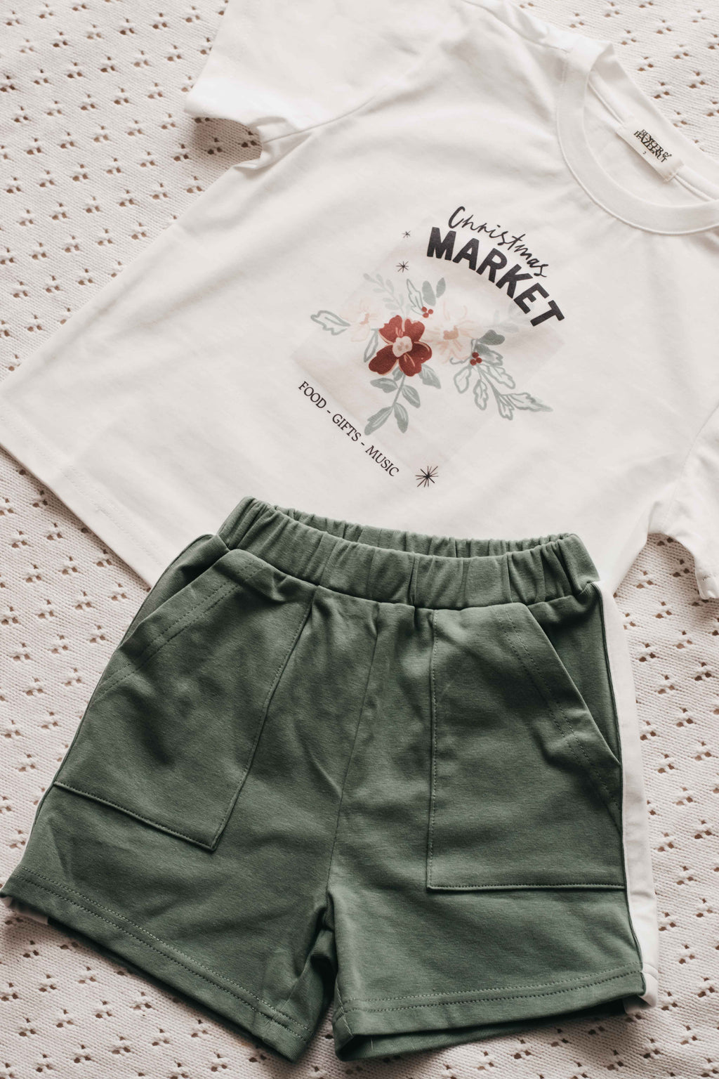 Jersey Shorts - Green & White