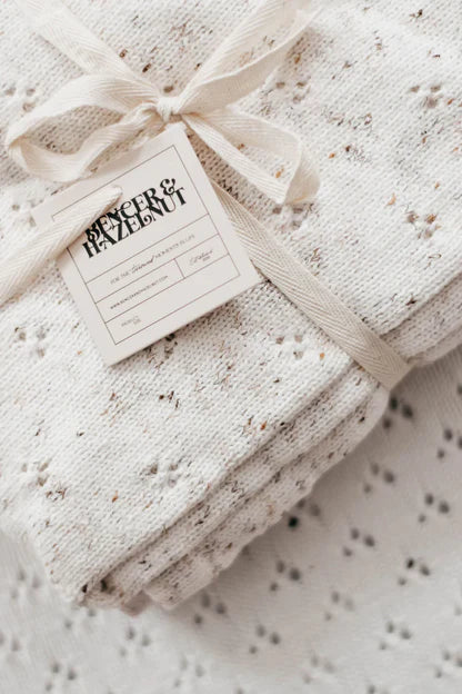 Knit Blanket - Oatmeal