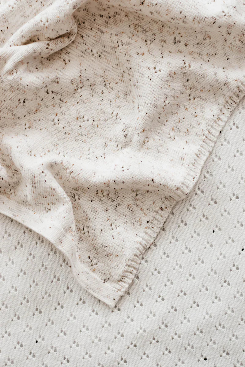 Knit Blanket - Oatmeal