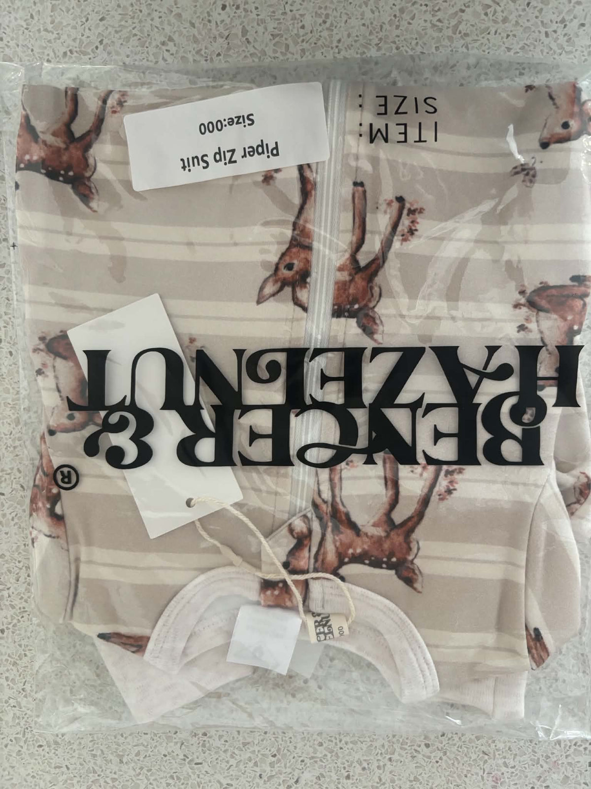 ZIPSUITS - SIZE 000