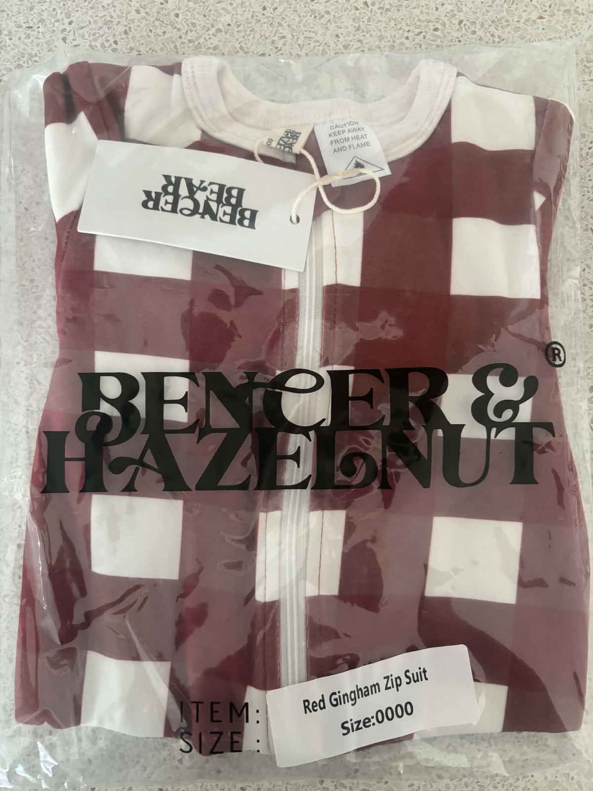 ZIPSUITS - SIZE 0000