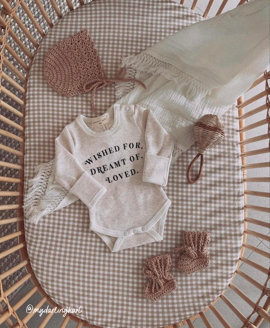 Bodysuit: Wished for, dreamt of, loved