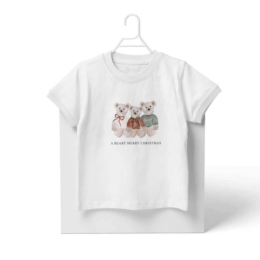 Bodysuit/Tee: Beary Merry Christmas
