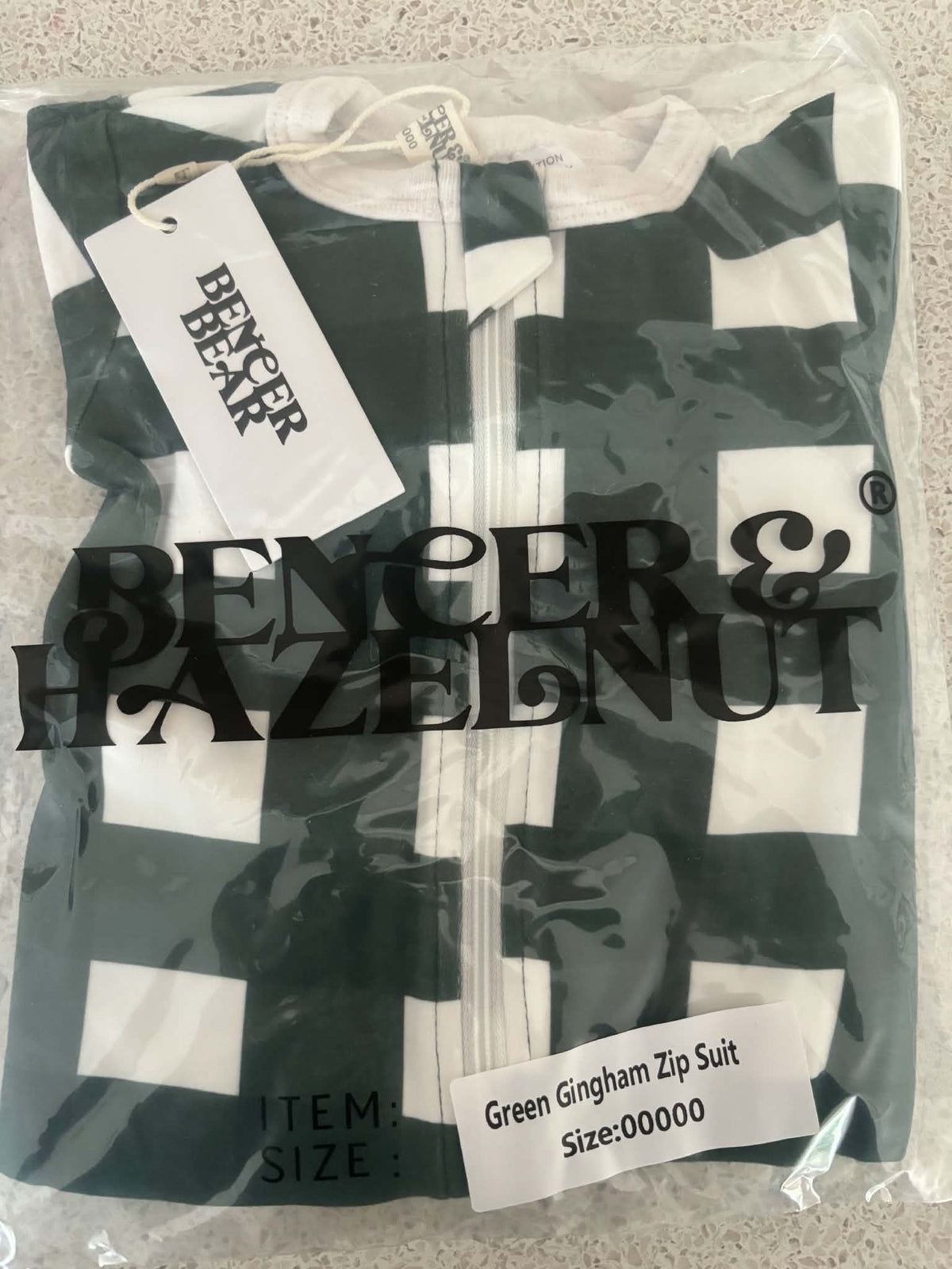 ZIPSUITS - SIZE 00000