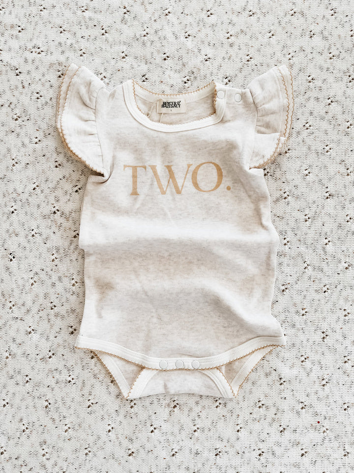 Two Bodysuit- Apricot