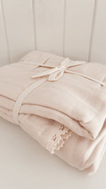Oatmeal Lace Blanket