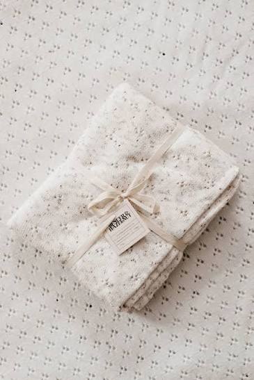 Knit Blanket - Oatmeal