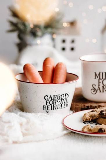Ceramic Santa Set