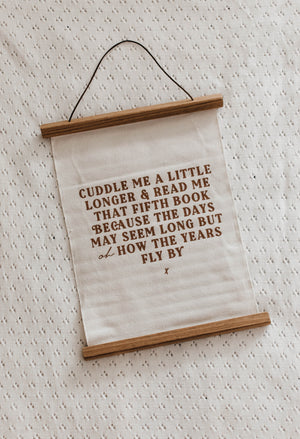 Cuddle me Wall Hanging
