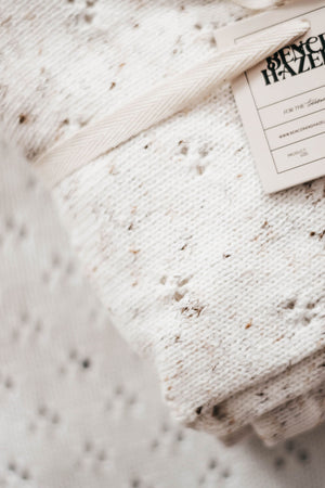 Oatmeal Knit Blanket