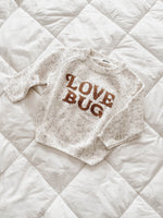 Love Bug Knit Jumper Oatmeal MAYPREORDER